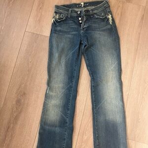 Seven7 Women's  Straight Leg Jeans